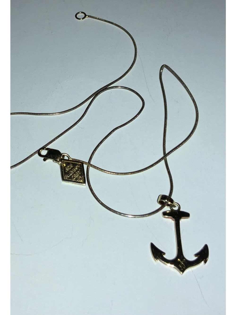 Playboy Y2k 925 Marked Anker Necklace